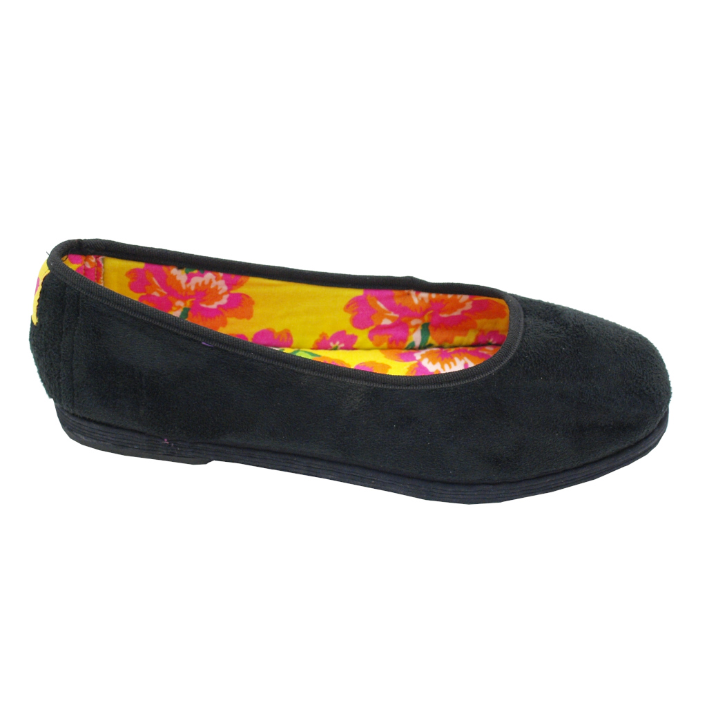 Slippers: De FONSECA standard numbers Shoes black velluto heel 0 cm