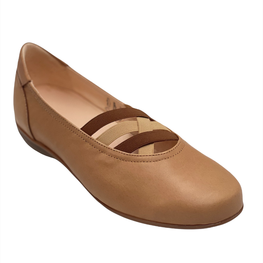 High-top: Angela Calzature Shoes Beige cuoio naturale heel 1 cm