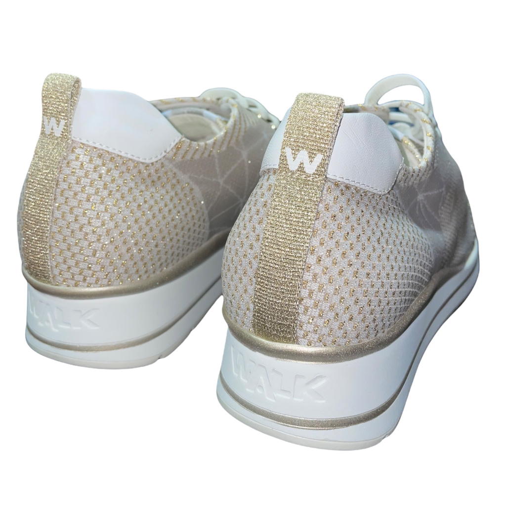 MELLUSO WALK sneaker scarpa per donna sportiva oro sabbia 42