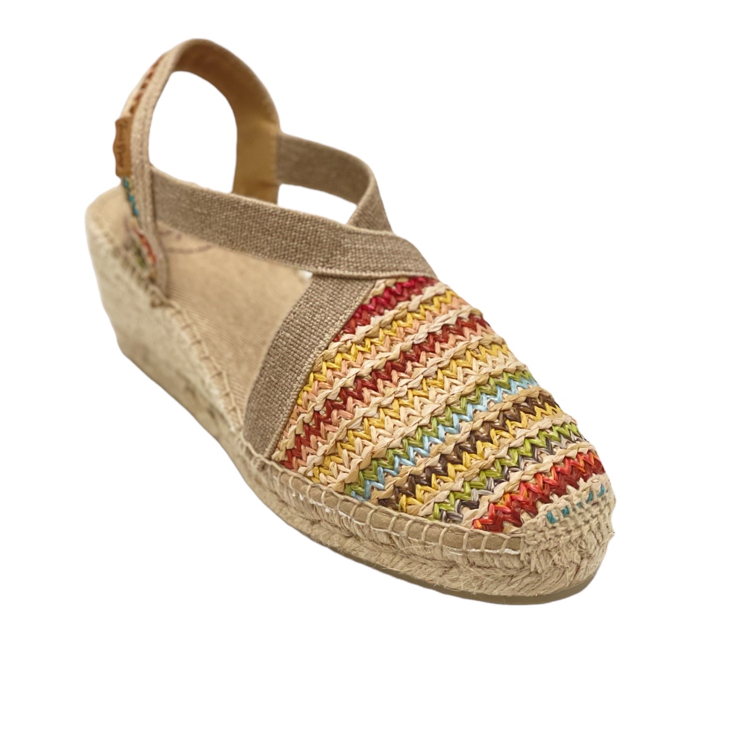 Sandals: TONI PONS Shoes multicolor Fabric heel 5 cm