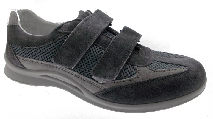 LOREN G0300 goretex grigio  sneaker scarpa uomo plantare ortopedica