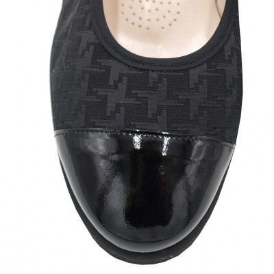 Angela Calzature Numeri Speciali special numbers Shoes black Fabric heel 2 cm