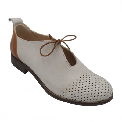 Angela Calzature  Shoes Beige leather heel 2 cm