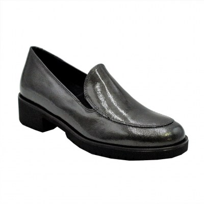 MELLUSO  Shoes Grey vernice heel 3 cm