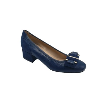 Calzaturificio Le Tulip special numbers Shoes Blue leather heel 3 cm