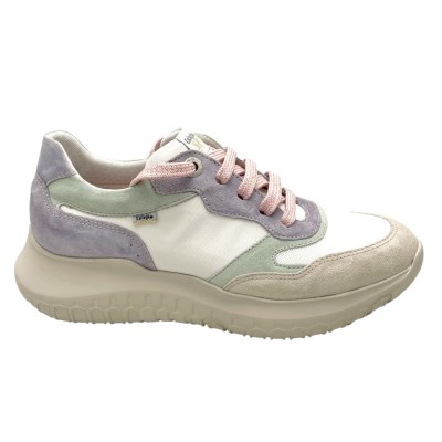 CALLAGHAN 53802  scarpa per donna sneaker walking shoe multicolor lilla verde bianco