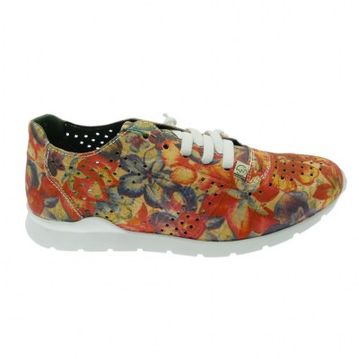 High-top: SLOWWALK W120 HELIOS-H-PRINT sneaker slip on floral plantar vegan  shoes